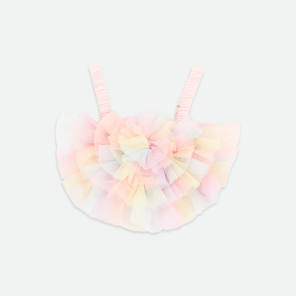 Rosetta Tulle Rainbow Top